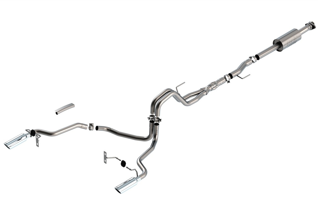 Borla 140867: 140867 ATAK Cat-Back Exhaust System Fits Select Ford F-150 5.0L V8
