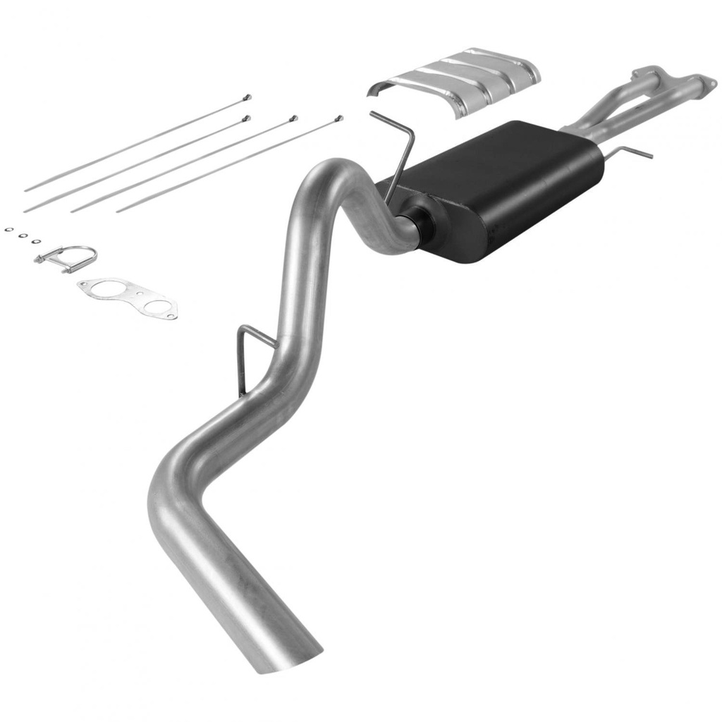 Flowmaster 17165: Force II Cat-Back Exhaust System 1996-1999 GM Tahoe/Yukon XL 2-Door 5.7L