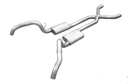 Pypes Performance Exhaust SGF63T: Crossmember Back X-Pipe Exhaust System with Turbo Pro Mufflers for 1967-1969 GM F-Body [3 in.]