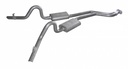 Pypes Performance Exhaust SGG51R: SGG51R Race-Pro Converter-Back Exhaust System for 1978-1988 GM G-Body