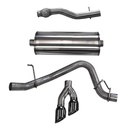 Corsa 14749BLK: Sport Cat-Back Exhaust System 2015-2018 Cadillac Escalade ESV 6.2L