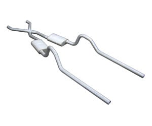 Pypes Performance Exhaust SMB10S33: Street-Pro Crossmember-Back Exhaust System 1966-74 Mopar B-Body