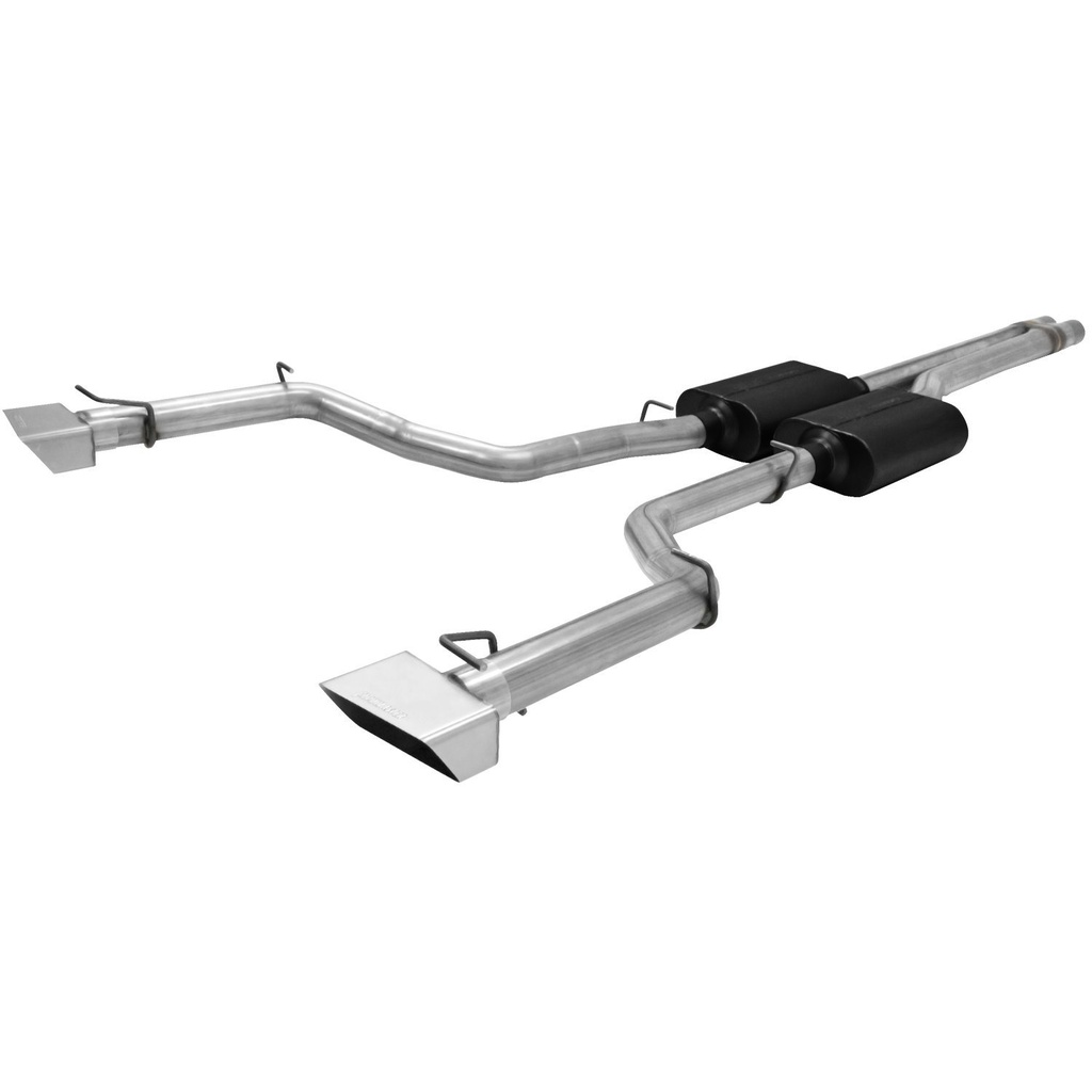 Flowmaster 817499: American Thunder Cat-Back Exhaust System 2008-2014 Dodge Challenger SRT-8