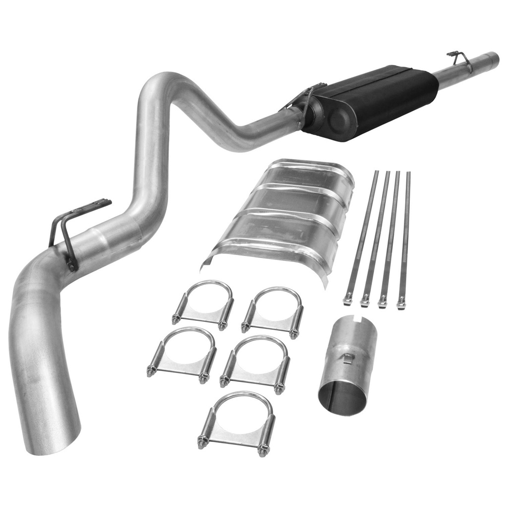 Flowmaster 17126: Force II Cat-Back Exhaust System 1988-1992 GM Silverado/Sierra 1500/2500 5.7L (Standard Cab/Long Bed)