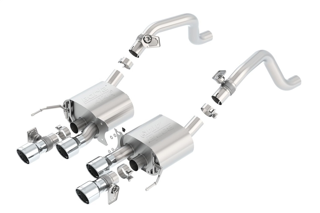 Borla 11856: Cat-Back Exhaust System 2014-2019 Chevy Corvette C7 Stingray 6.2L