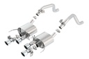 Borla 11856: Cat-Back Exhaust System 2014-2019 Chevy Corvette C7 Stingray 6.2L
