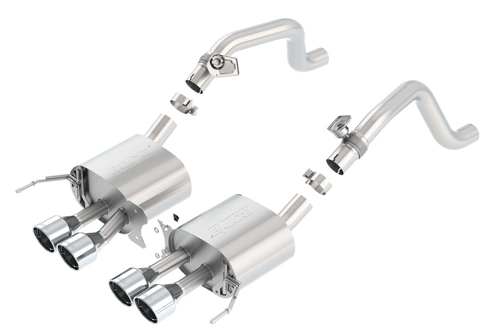 Borla 11862: Axle-Back Exhaust System 2014-2019 Chevy Corvette C7 6.2L
