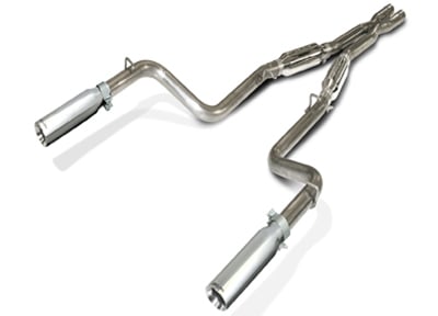 SLP D31000: Loud Mouth Cat-Back Exhaust System 2005-10 Chrysler 300C/Dodge Charger 5.7L Hemi