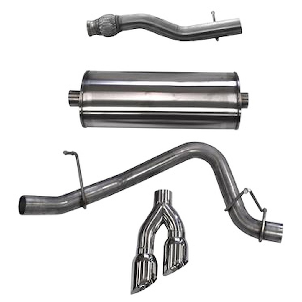 Corsa 14748: Sport Cat-Back Exhaust System 2015-2018 Chevy Suburban/GMC Yukon XL 5.3L
