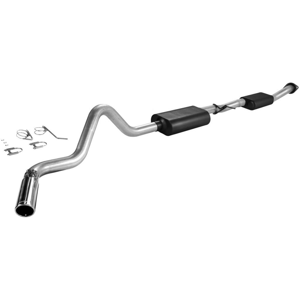 Flowmaster 17362: Force II Cat-Back Exhaust System 1999-2007 GM Silverado/Sierra 1500 4.3/4.8/5.3L (Ext Cab)