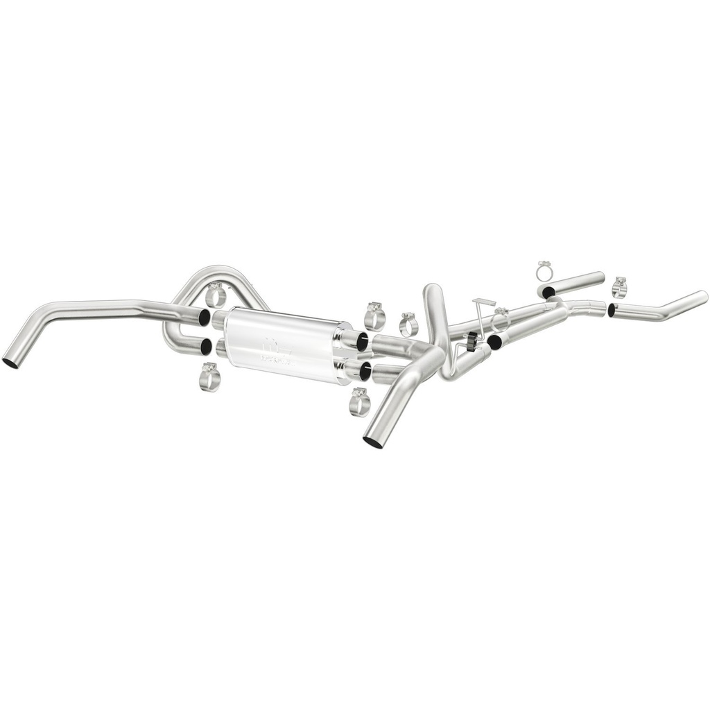 Magnaflow 15895: 15895 Street Series Crossmember-Back Performance Exhaust System Fits Select Chevrolet, Pontiac Models
