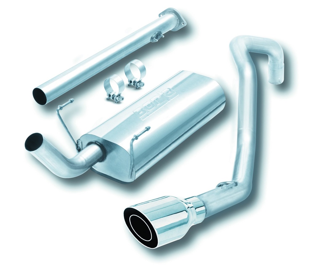Borla 14659: Cat-Back Exhaust System 1996-2002 Toyota 4Runner 2.7L/3.4L