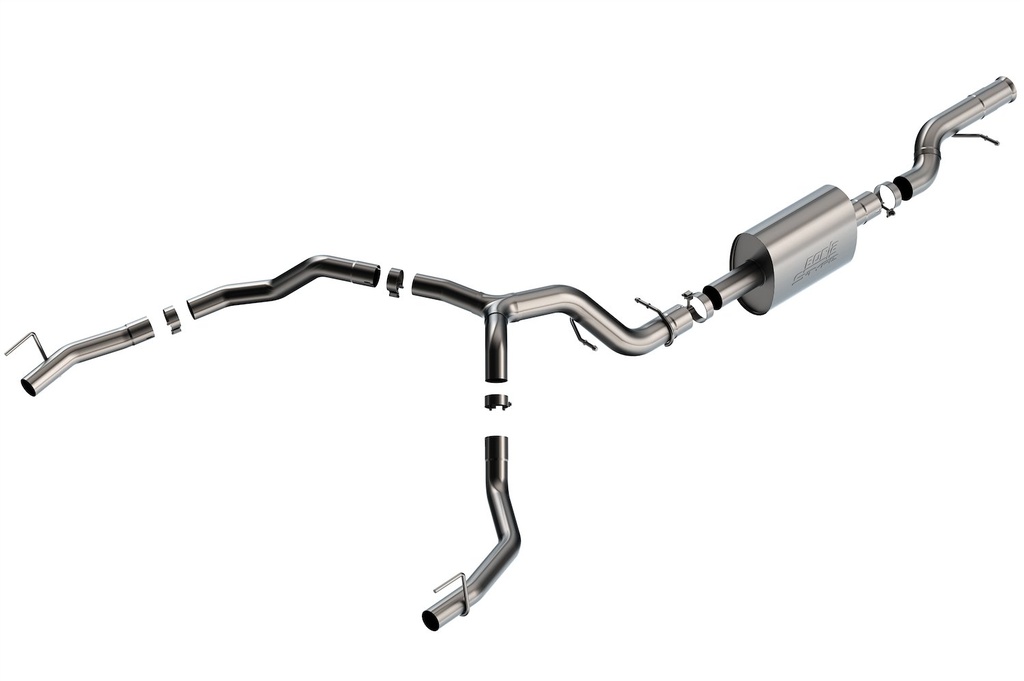 Borla 140890: 140890 S-Type Cat-Back Exhaust System Fits Select Cadillac Escalade 6.2L V8 Engine