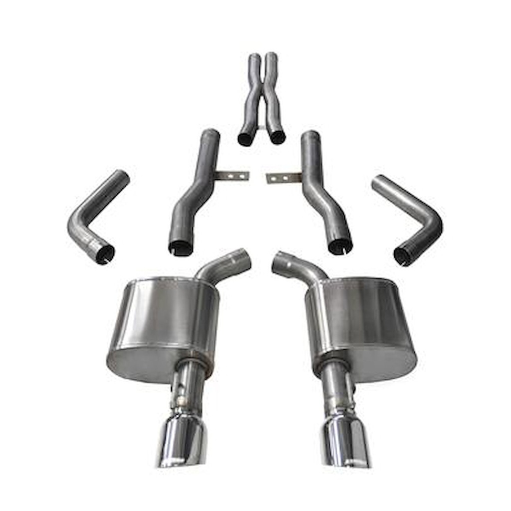 Corsa 14996: Xtreme Cat-Back Exhaust System 2015-2018 Dodge Charger SRT, RT SCAT PACK & Hellcat 6.4L