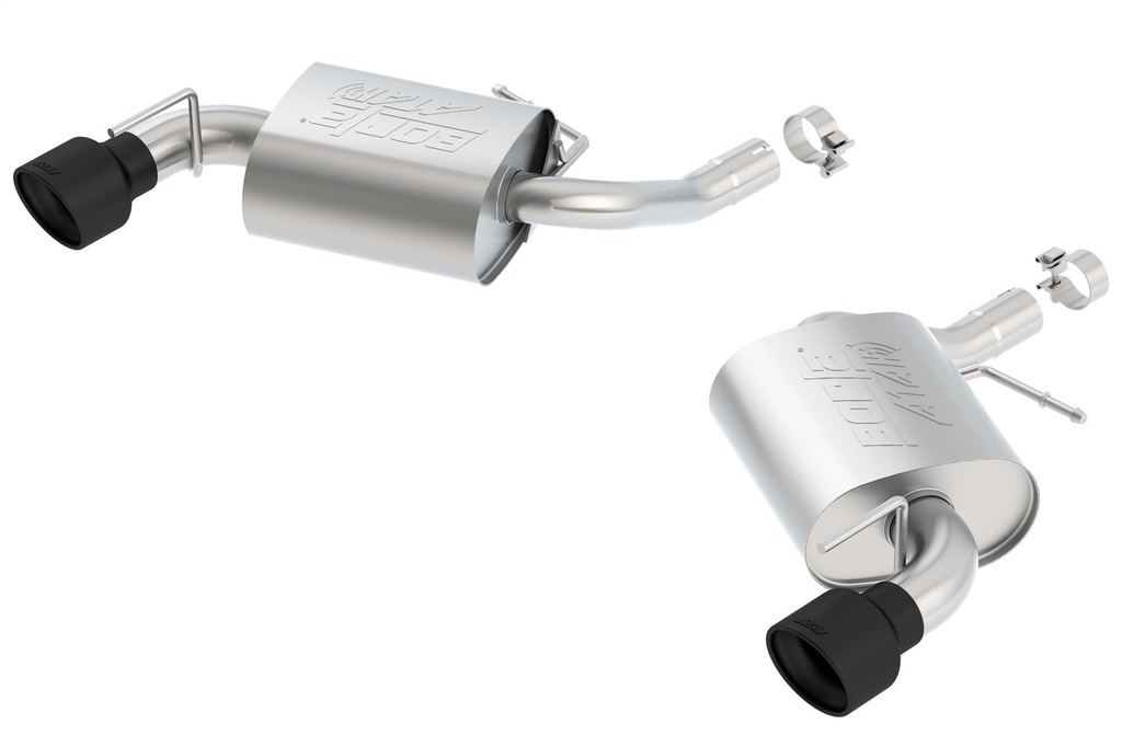 Borla 11929CB: 11929CB ATAK Axle-Back Exhaust System for 2016–2023 Chevrolet Camaro LT 3.6L V6