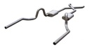 Pypes Performance Exhaust SGA13S: Street-Pro Crossmember-Back Exhaust System 1964-72 GM A-Body