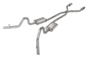 Pypes Performance Exhaust SGG940TE: Crossmember Back H-Pipe Exhaust System with Turbo Pro Mufflers for 1978-1988 Chevy El Camino (Non-SS) [2.500 in.]