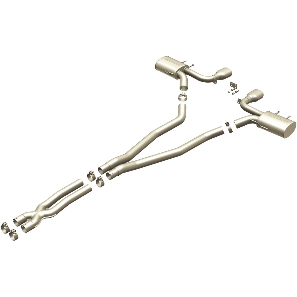 Magnaflow 15496: 15496 Street Series Cat-Back Performance Exhaust System for 2011-2015 Cadillac CTS