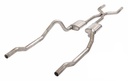 Pypes Performance Exhaust SMB43S: Street-Pro Crossmember Back H-Pipe Exhaust System with Street-Pro Mufflers for 1966-1974 Mopar B-Body [3in.]