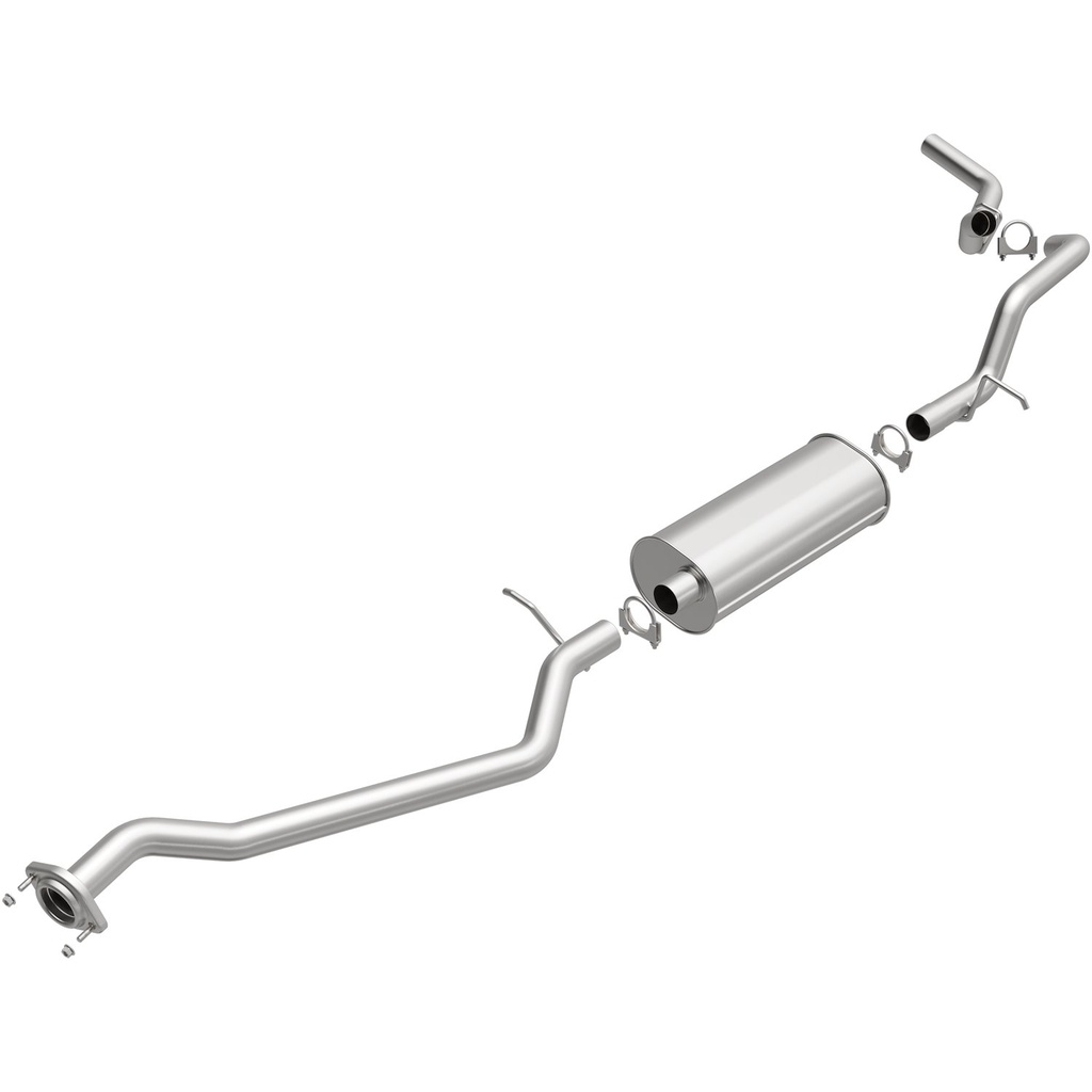 BRExhaust 106-0509: 106-0509 Direct-Fit Exhaust Kit for 2002-2007 GM Silverado, Sierra