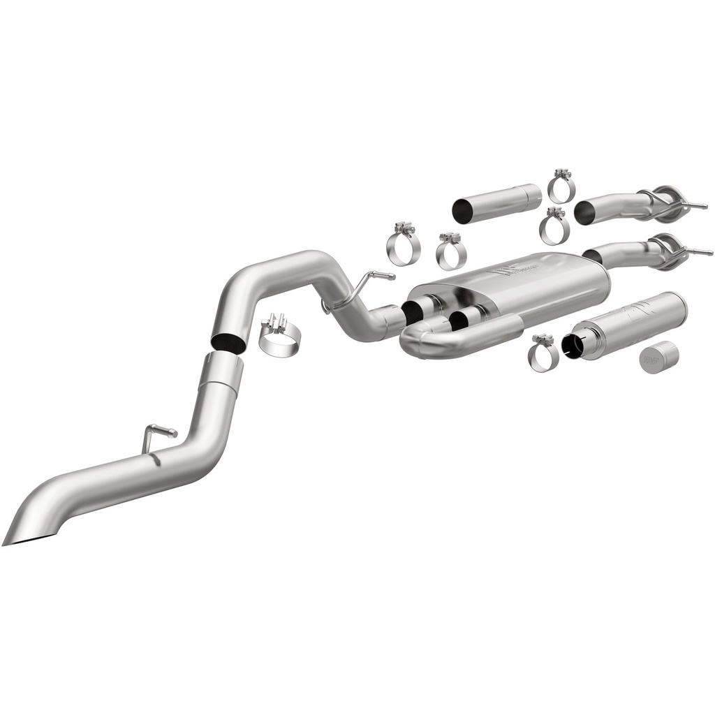 Magnaflow 19569: 19569 Overland Series Cat-Back Performance Exhaust System Fits Select Chevrolet, GMC Models