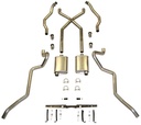 Shafers Classic Reproductions 63084: 63084 1955-1957 Chevrolet Full-Size Exhaust System