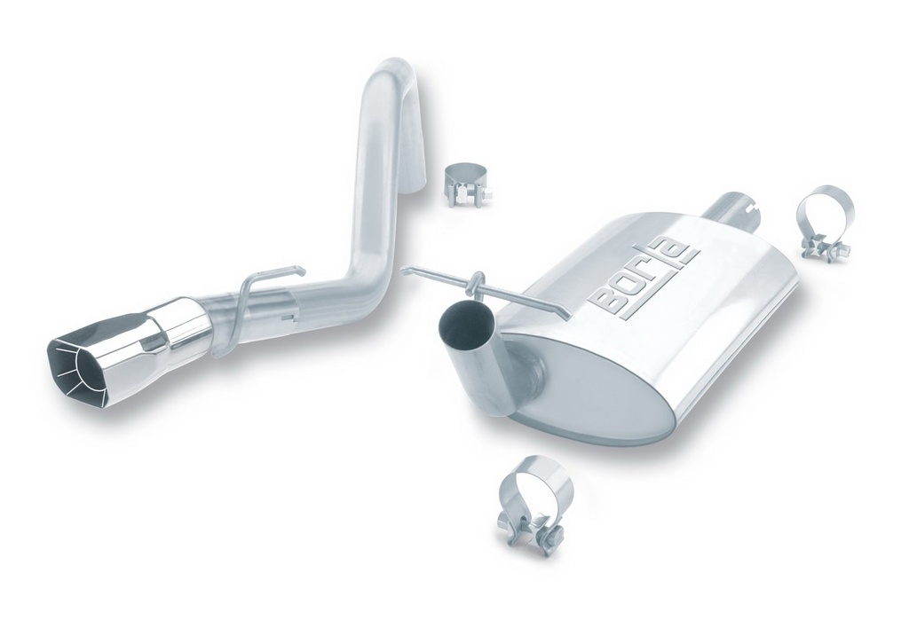 Borla 14364: Cat-Back Exhaust System 1991-1995 Jeep Wrangler 4.0L