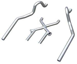 Pypes Performance Exhaust SGA14: No-Muffler Exhaust System 1964-72 GM A-Body