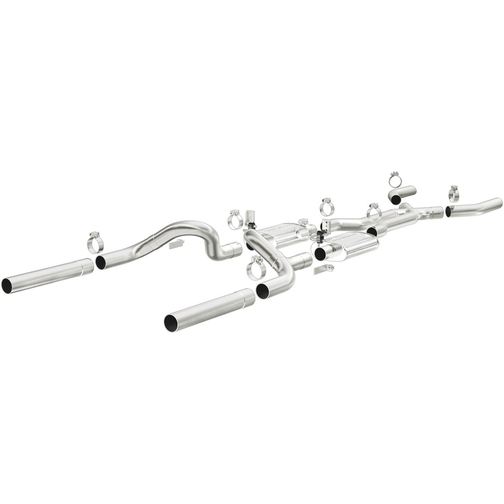 Magnaflow 15817: 15817 Street Series Crossmember-Back Performance Exhaust System for 1964-1966 Ford Mustang