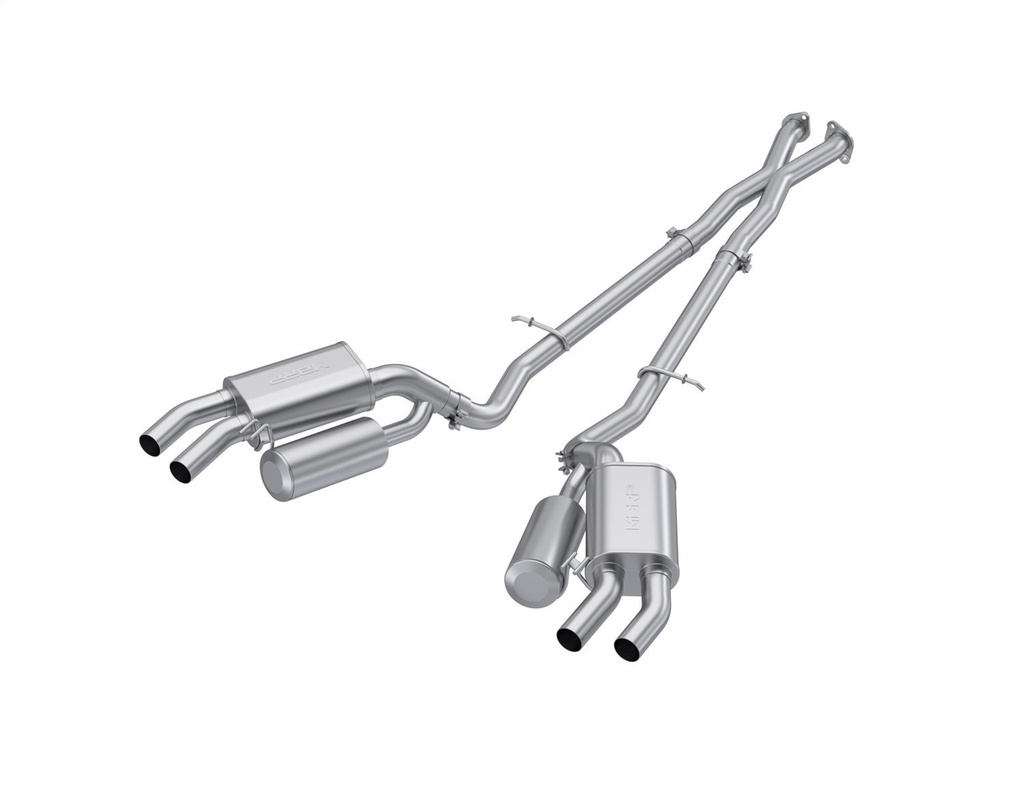 MBRP S4704AL: S4704AL Armor Lite Cat Back Exhaust System 2018-2021 Kia Stinger GT 3.3L