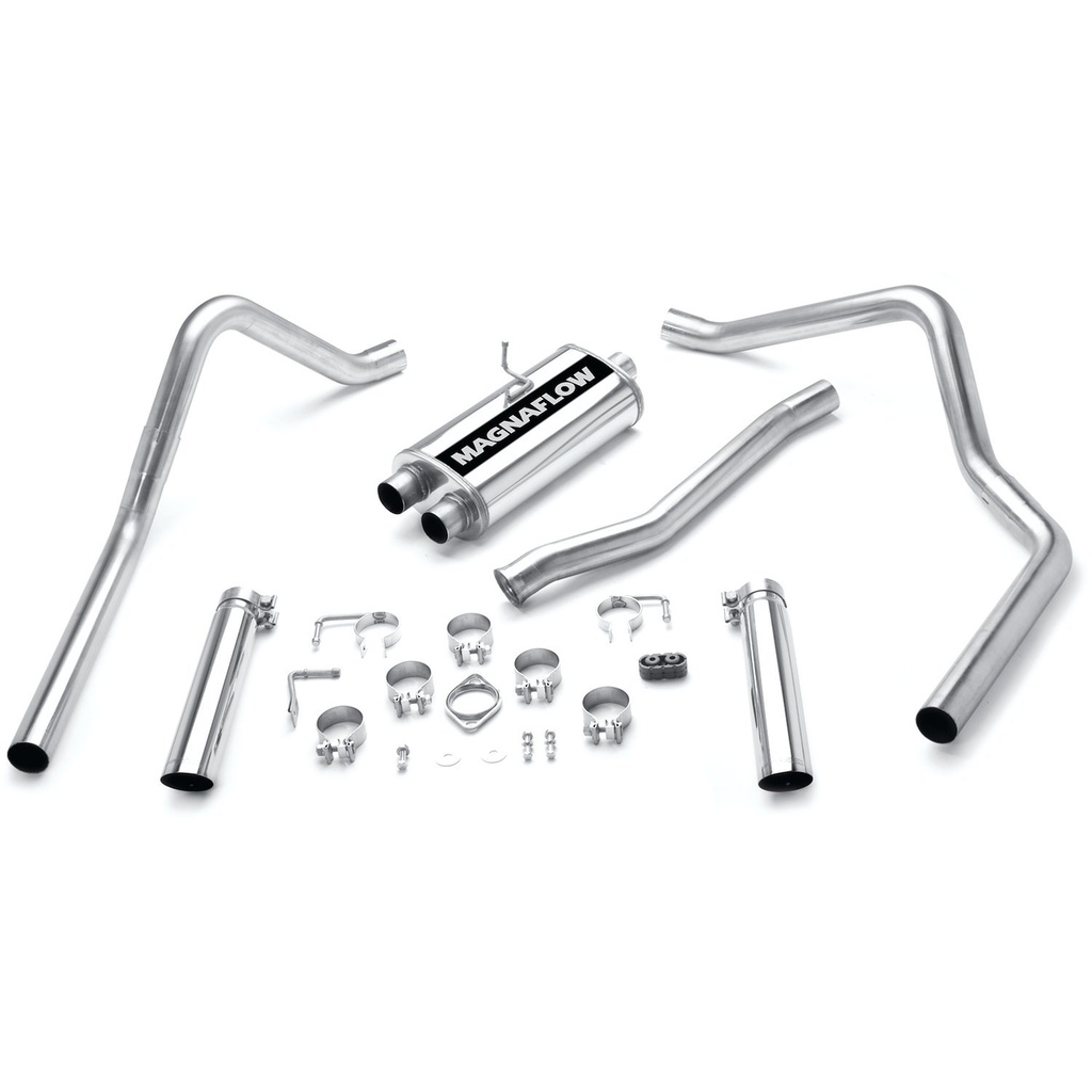 Magnaflow 15773: 15773 Street Series Cat-Back Performance Exhaust System Fits Select Ford, Mazda Models