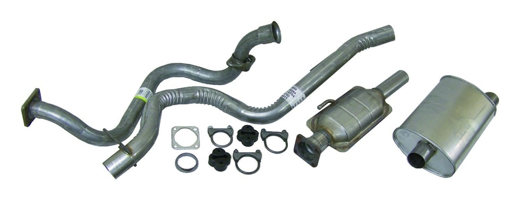 Crown Automotive 52006626K: 52006626K Exhaust Kit 1991-1992 Wrangler YJ 4.0L