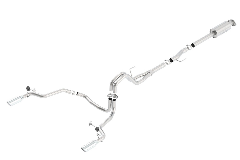Borla 140616: Cat-Back Exhaust System 2015-2020 F-150 3.5L EcoBoost/5.0L V8