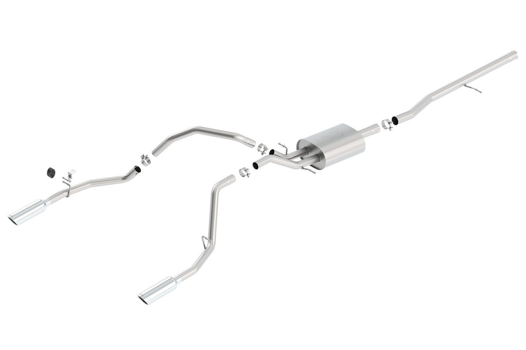 Borla 140537: Cat-Back Exhaust System 2014-2019 Silverado/Sierra 1500 5.3L