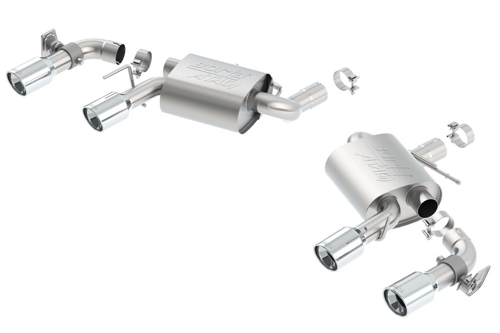 Borla 11925: Axle-Back Exhaust System 2016-2019 Camaro SS 6.2L
