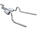 Pypes Performance Exhaust SGG53R: Race-Pro Converter-Back Exhaust System 1978-88 GM G-Body