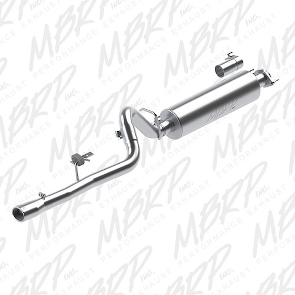 MBRP S5534AL: Installer Series Exhaust System 1986-2001 Jeep Cherokee 2.5L/4.0L