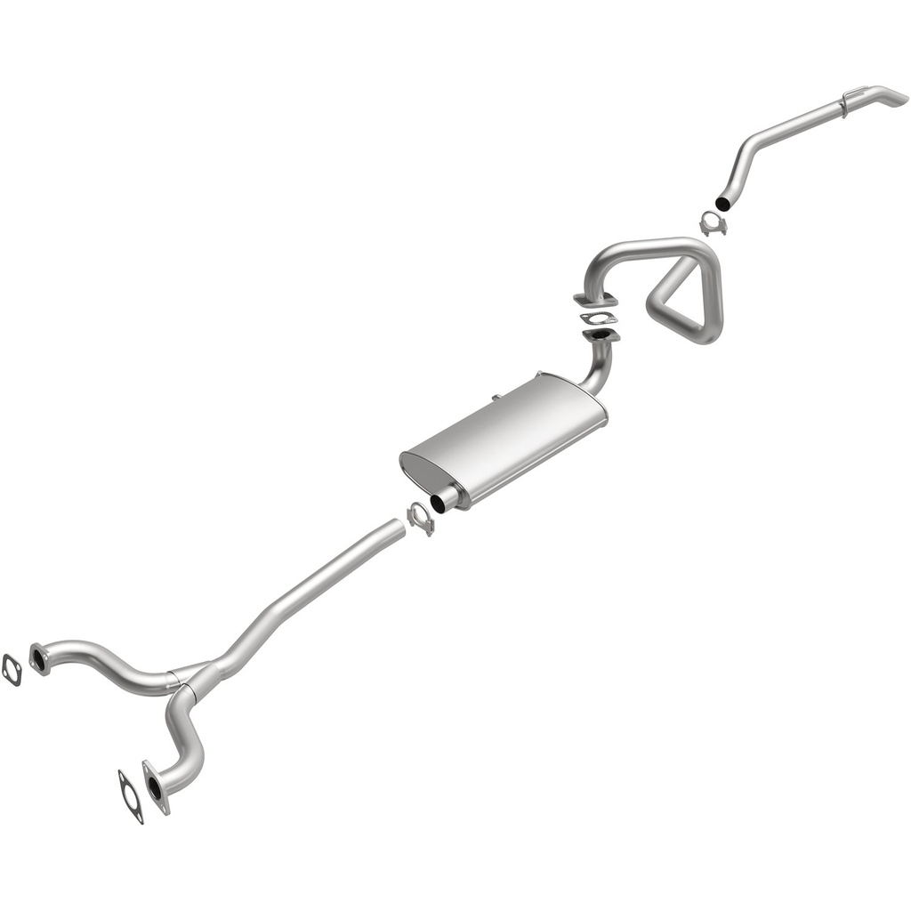 BRExhaust 106-0532: 106-0532 Direct-Fit Exhaust Kit for 2003-2011 Ford Crown Victoria, Mercury Grand Marquis 4.6L