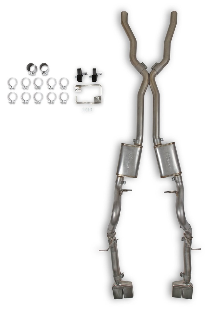 Hooker Headers BH23116: Blackheart Gen III Hemi Engine Swap Header-Back Exhaust Kit for 1970-1974 Dodge Challenger, Plymouth Barracuda [3 in.]