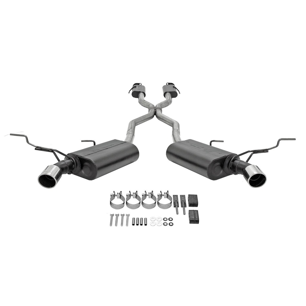 Flowmaster 817575: 817575 Force II Cat-Back Exhaust System for 2011-2021 Jeep Grand Cherokee w/3.6L, 5.7L Hemi Engines