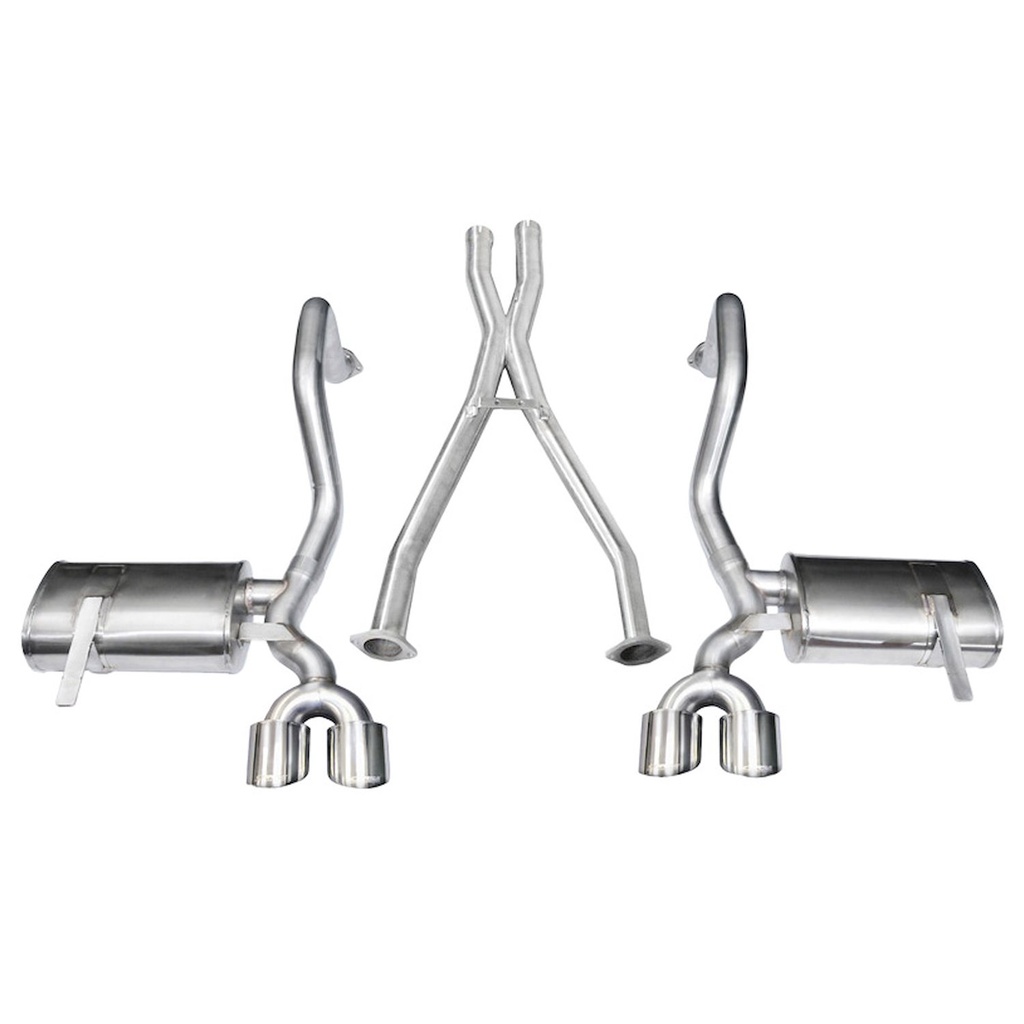 Corsa 14962: Xtreme Cat-Back Exhaust System 1997-2004 Chevy Corvette C5 & Z06 5.7L