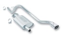 Borla 140071: Cat-Back Exhaust System 1997-2001 Jeep Cherokee 4.0L