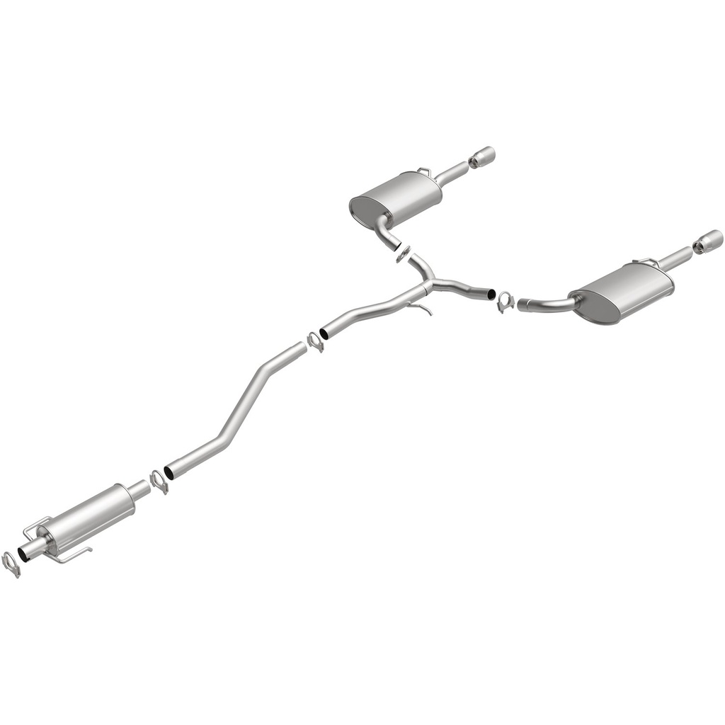 BRExhaust 106-0642: 106-0642 Direct-Fit Exhaust Kit for 2006-2012 Ford Fusion, Mecury Milan MKZ