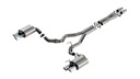 Borla 140963: 140963 ATAK Cat-Back Exhaust System Fits Select Ford Mustang GT 5.0L V8 Engine