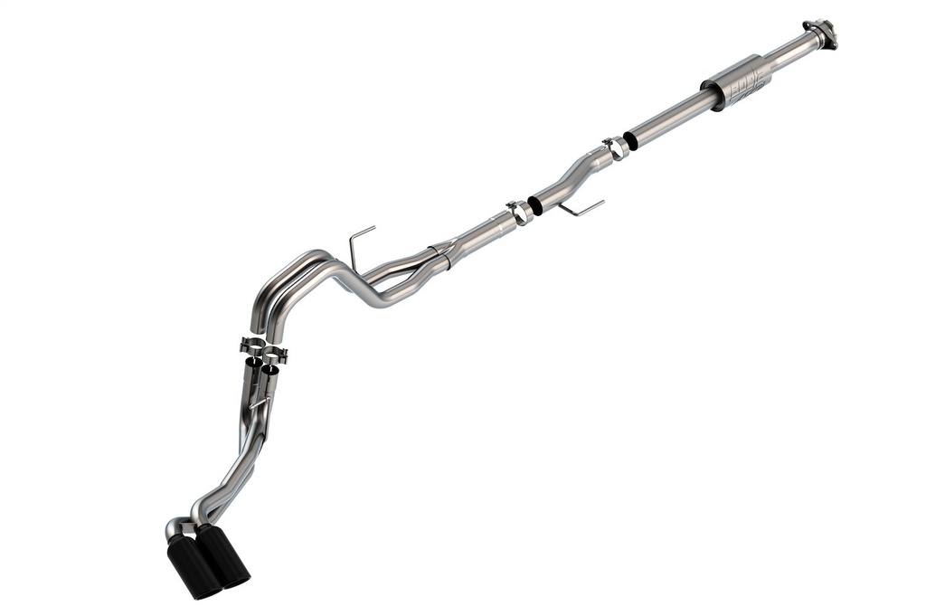 Borla 140872BC: 140872BC ATAK Cat-Back Exhaust System Fits Select Ford F-150 2.7L, 3.5L V6