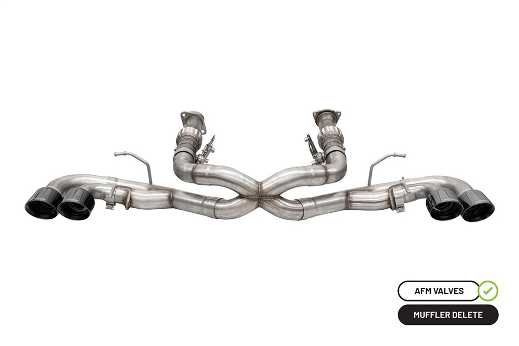 Corsa 21102BLK: CAT BACK TWIN XTREME C8