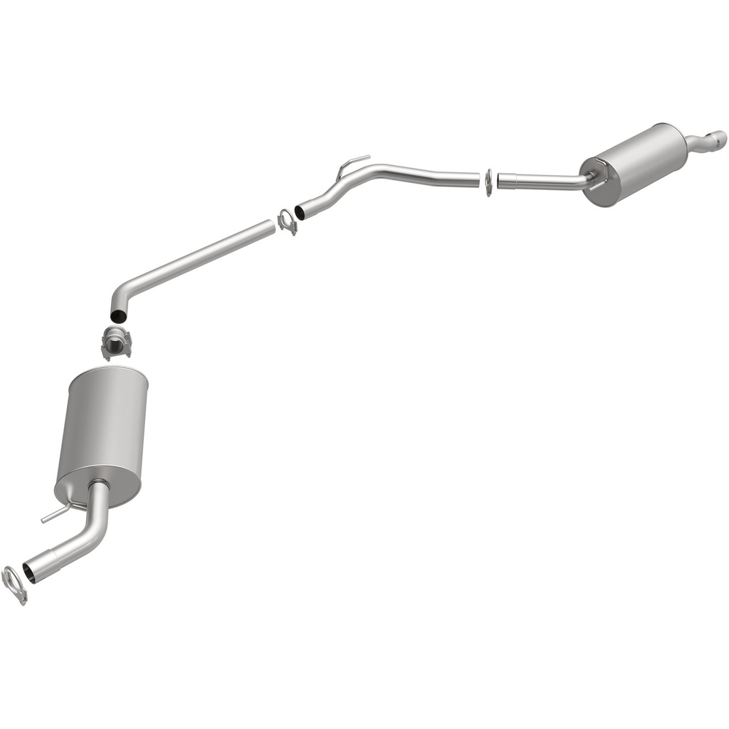 BRExhaust 106-0230: 106-0230 Direct-Fit Exhaust Kit for 1999-2003 Volkswagen EuroVan 2.8L