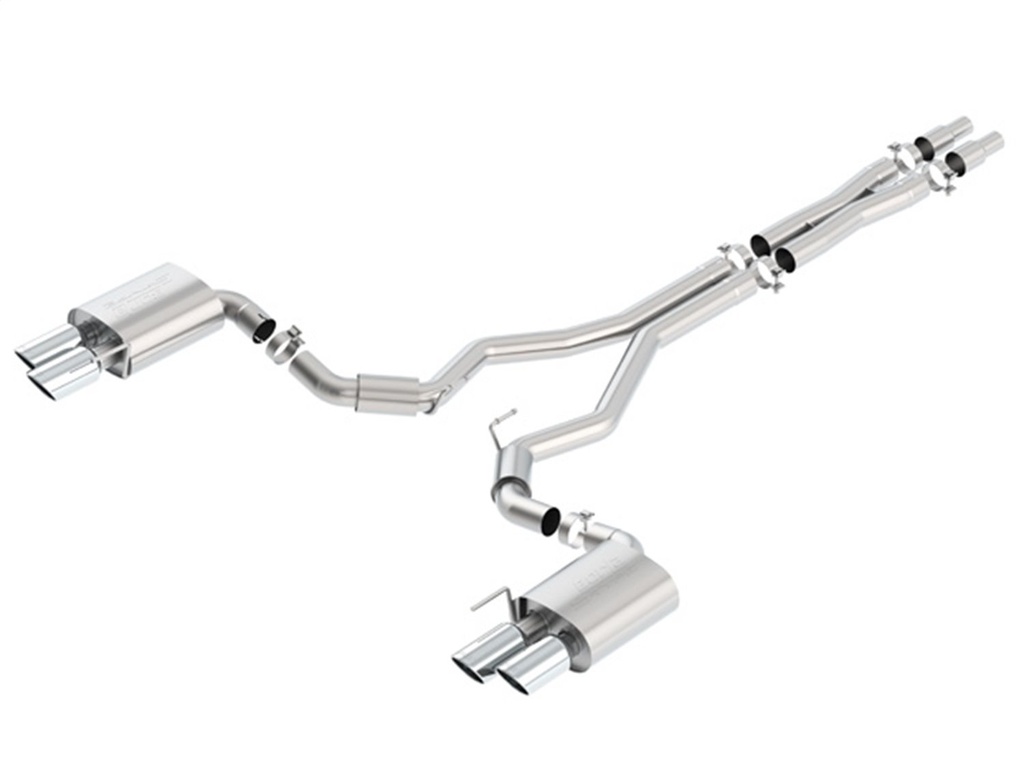 Borla 140745: Cat-Back Exhaust System 2018-2019 Ford Mustang GT 5.0L V8