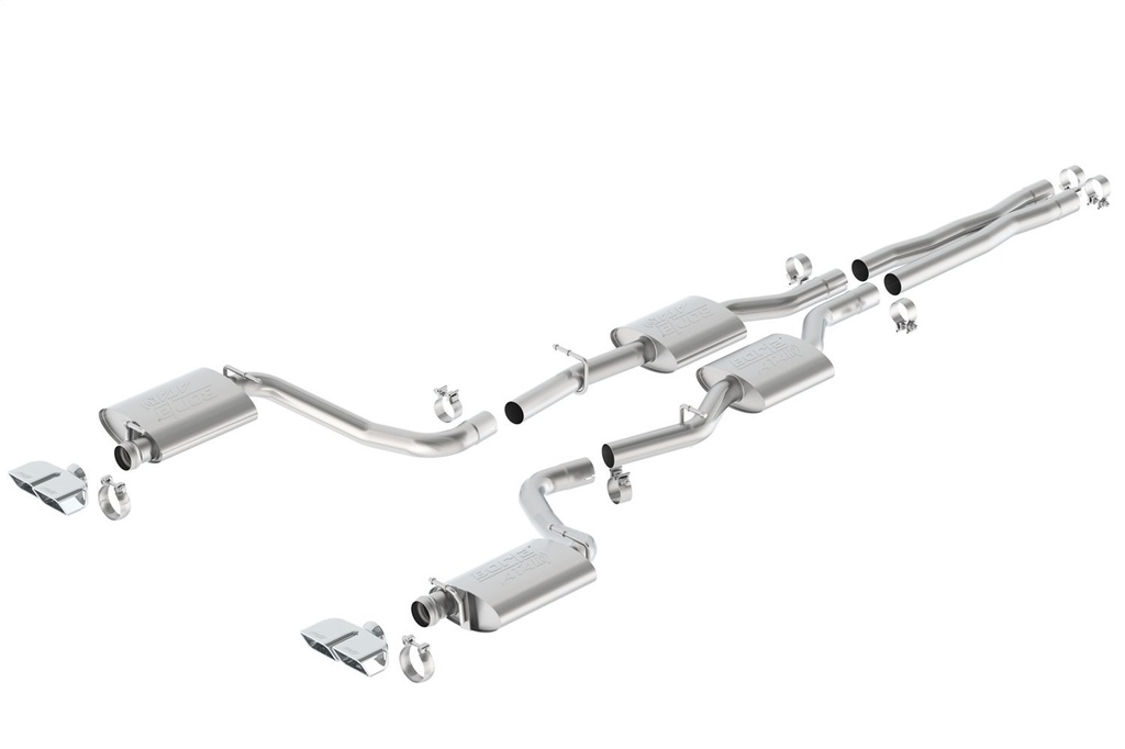 Borla 140628: Cat-Back Exhaust System 2015-2018 Challenger R/T