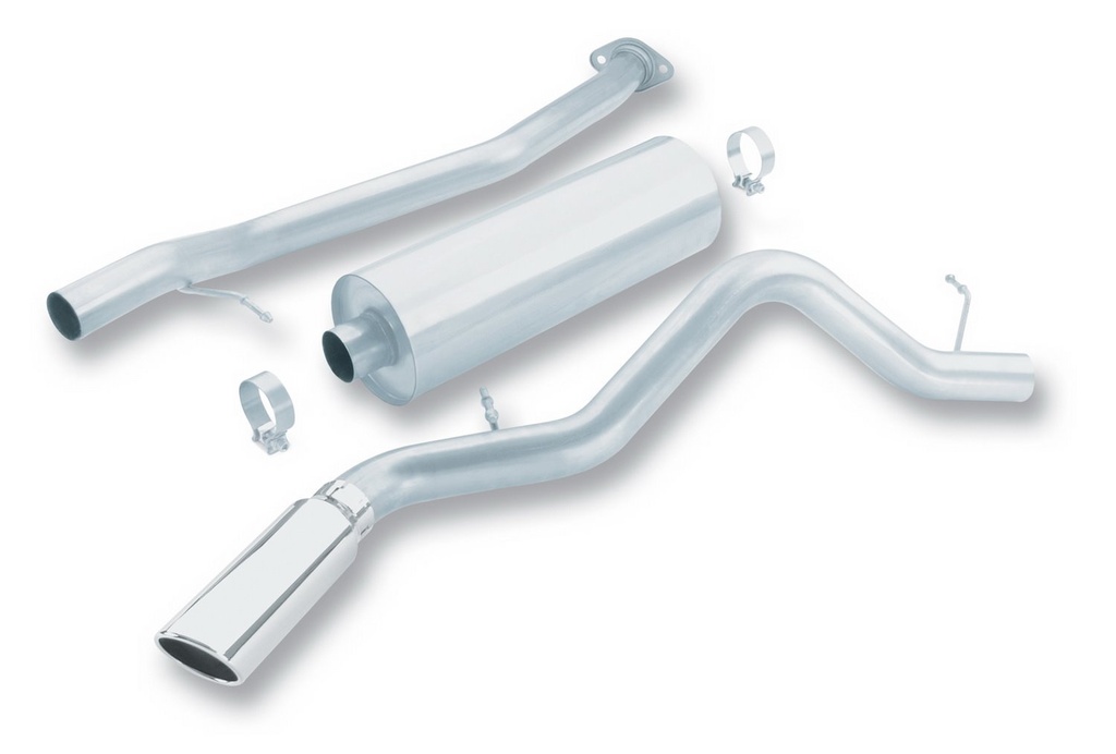 Borla 140014: Cat-Back Exhaust System 1999-2007 Silverado/Sierra 1500 4.3/4.8/5.3L
